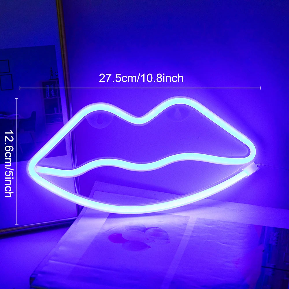 LED Neon Light Rainbow Neon Sign for Room Wall Home Party Night Lights Wedding Decoration Christmas Neon Lamp Hanging Night Lamp