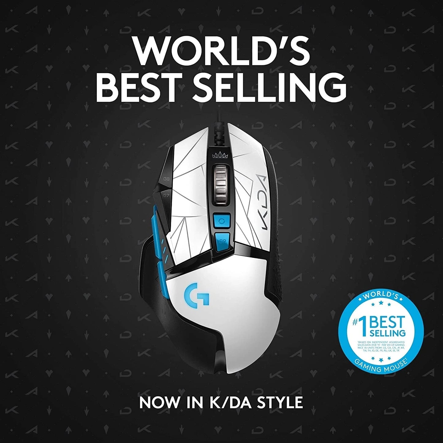 Logitech G502 HERO KDA/SE Gaming Mouse 25K Sensor RGB LIGHTSYNC Backlit Wired Ergonomic Gaming Mouse For Gaming Gamers, Office