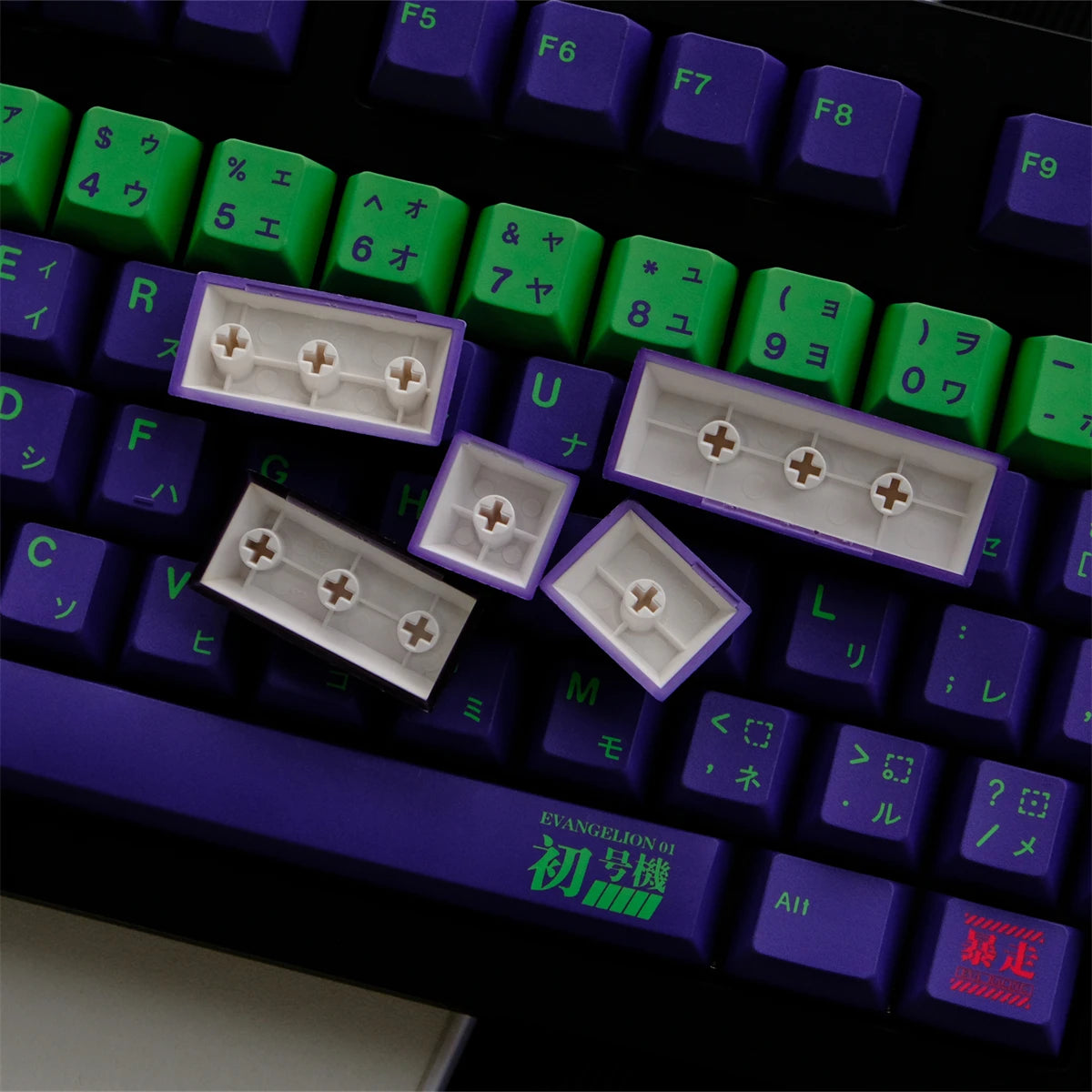 Keycaps PBT Dye Sublimation Keycap for Mechanical Keyboard Cherry mx Switch Key Caps 129 keys