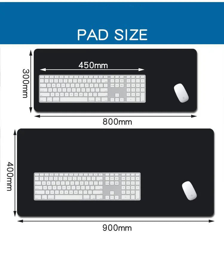 Gaming Mouse Pad Mousepad Gamer Desk Mat Large Keyboard Pad Xll Carpet Computer Table Surface For Accessories Xl