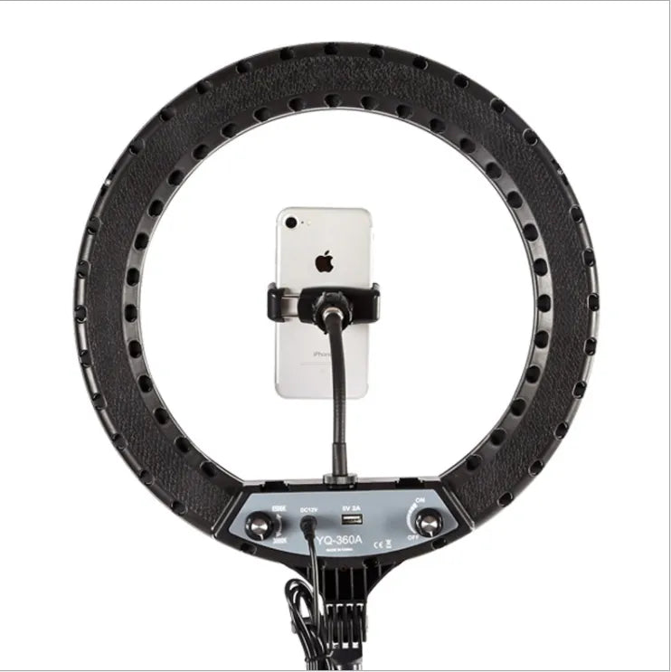 14" LED Ring Light Photographic Selfie Ring Lighting with Stand for Smartphone Youtube Makeup Video Studio Tripod Ring Light